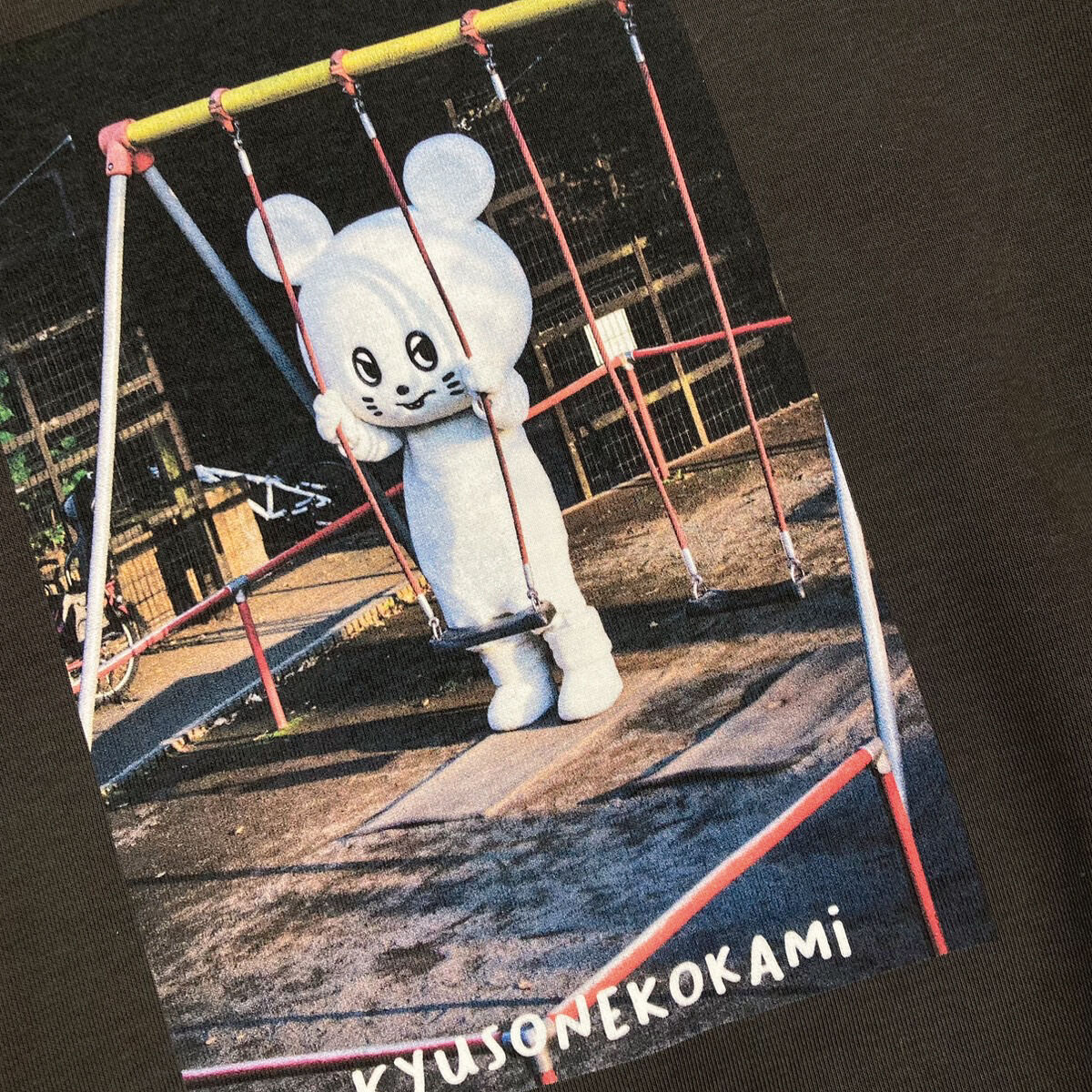 【プロフ必読★ともみんみん】CLOVE スウェット トレーナー ブラック FRUIT OF THE LOOM トレーナー スウェット たまごっち×FRUIT 袖