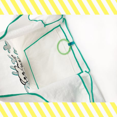 つみつみネズミくん刺繍バッグ