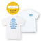 【事後通販】極楽鼠浄土 ロゴTシャツ/ホワイト