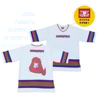 グラロゴホッケーシャツ／ホワイト