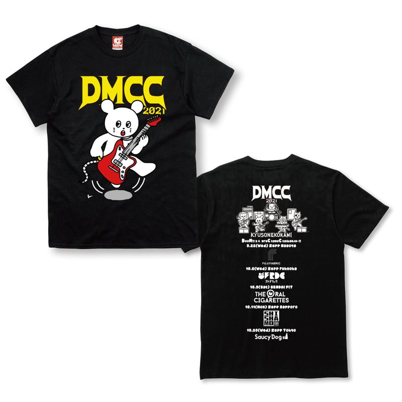 DMCC'21対バンツアー Tシャツ | KYUSONEKOKAMI OFFICIAL STORE