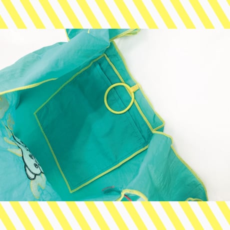 つみつみネズミくん刺繍バッグ