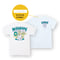 ネコ科ミTシャツ/ホワイト