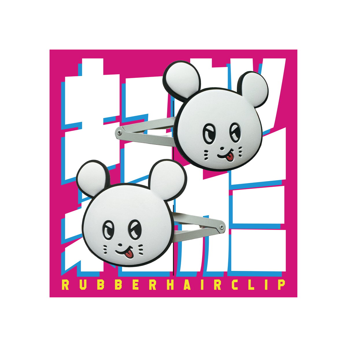 ネズミくんラバーヘアクリップ | KYUSONEKOKAMI OFFICIAL STORE