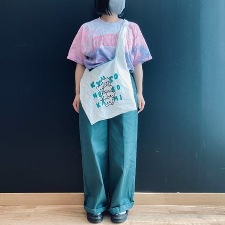 つみつみネズミくん刺繍バッグ