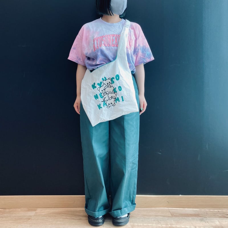 つみつみネズミくん刺繍バッグ | KYUSONEKOKAMI OFFICIAL STORE