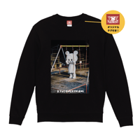 フォトネズミくんスウェット～公園編～／ブラック