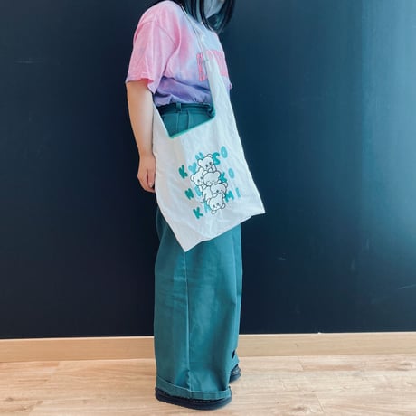 つみつみネズミくん刺繍バッグ