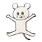 ネズミくんマグネットフック