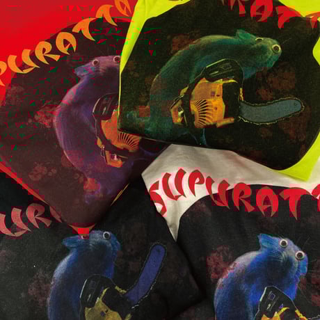 【通販・数量限定】RAT CAT9 ロンT（セーフティグリーン）