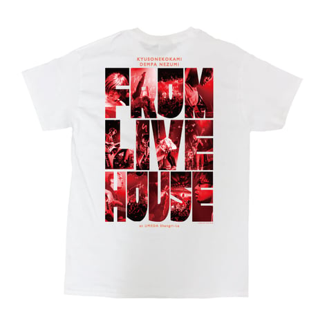 電波鼠Tシャツ(ホワイト)／XXL