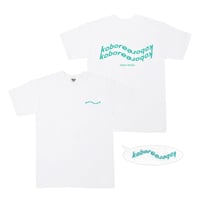 ウェーブロゴ刺繍 T-shirt(ホワイト)