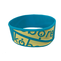 ハーフロゴラバーバンド(ブルー)