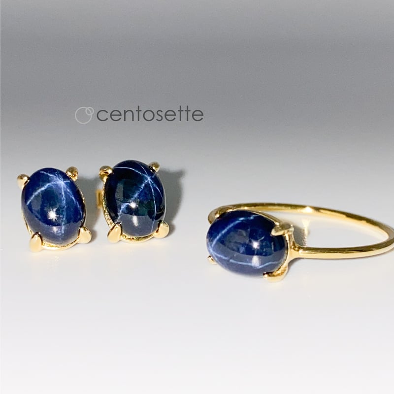 STAR JEWELRY サファイア ピアス PT サファイアピアス #56864 | 株式会社山城時計店
