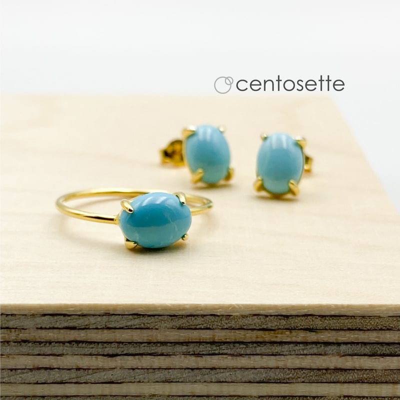 ダウニー様専用、k10 トルコ石透かしリング K10 天然トルコ石リング