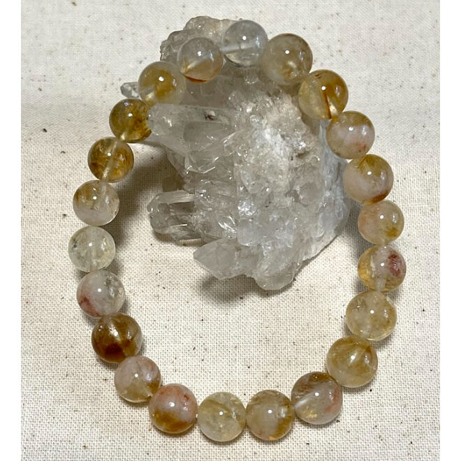 幸運と心の安らぎ セリサイトインシトリンブレスレット12.5mm大粒フリーカット fit=scale-down,w=1200