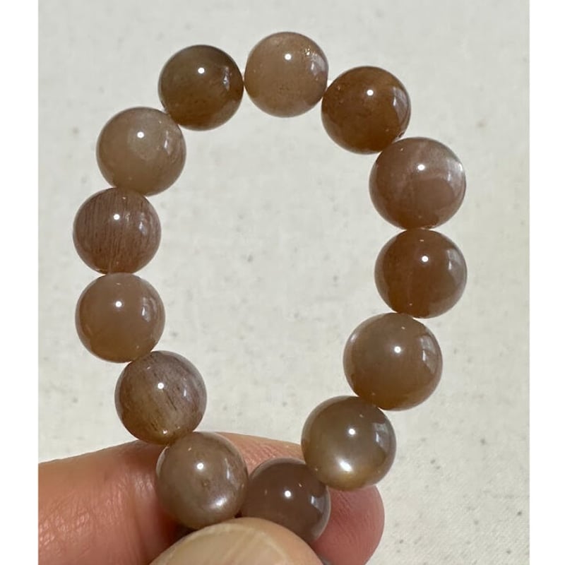 ブラックサンムーンストーン ブラックサンムーンストーンブレスレット - 埼玉県吉川市の