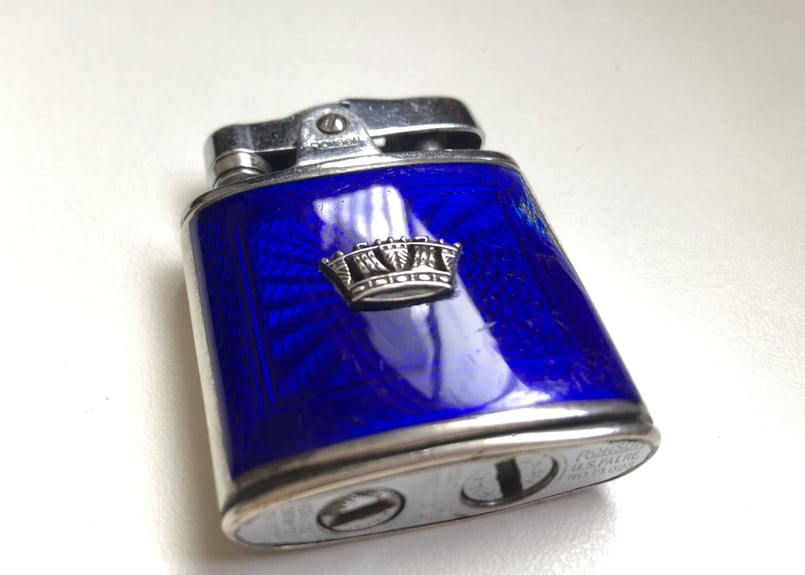 ロンソンガスライター 銀 七宝 | 工房ストリート