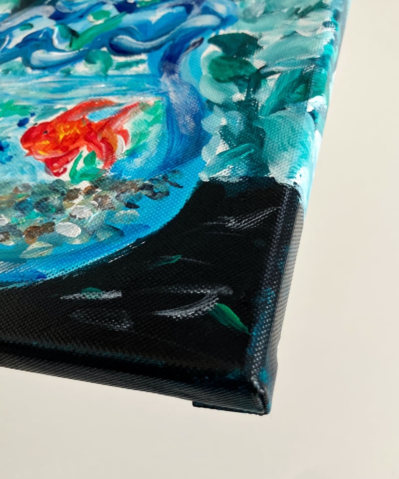 金魚鉢と、泳ぐ金魚 | Chisato Oda SHOP