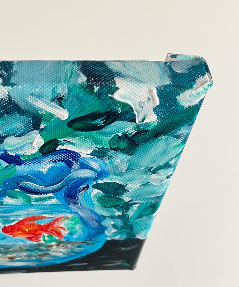 金魚鉢と、泳ぐ金魚 | Chisato Oda SHOP
