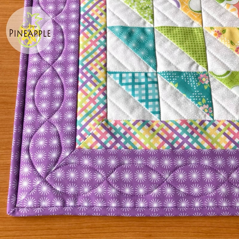 レシピ・ミシン】スプラッシュのキルトタペストリー | ぱいな