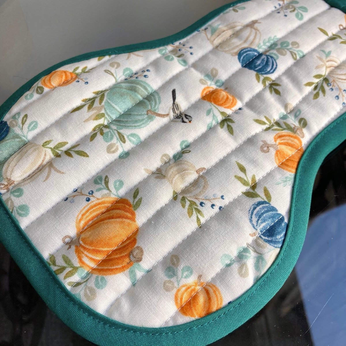 手縫い製 キルトマット ブティ トプラント すずらん テディベア 【公式