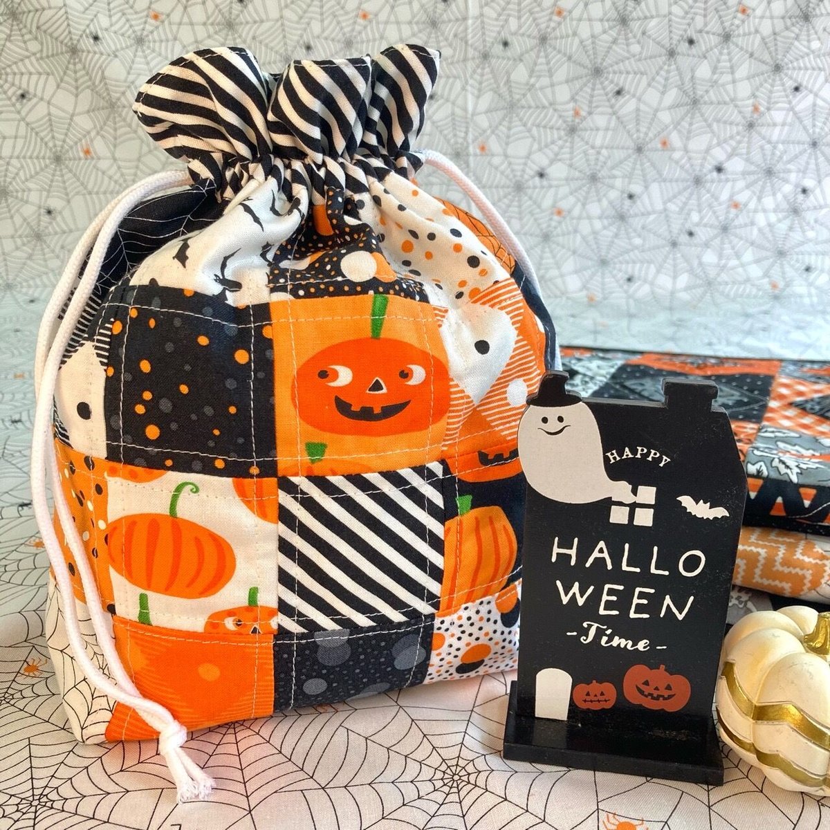 巾着　チャーム　ハンドメイド レシピ・ミシン】ミニチャームパックで作る巾着袋 | ぱいな