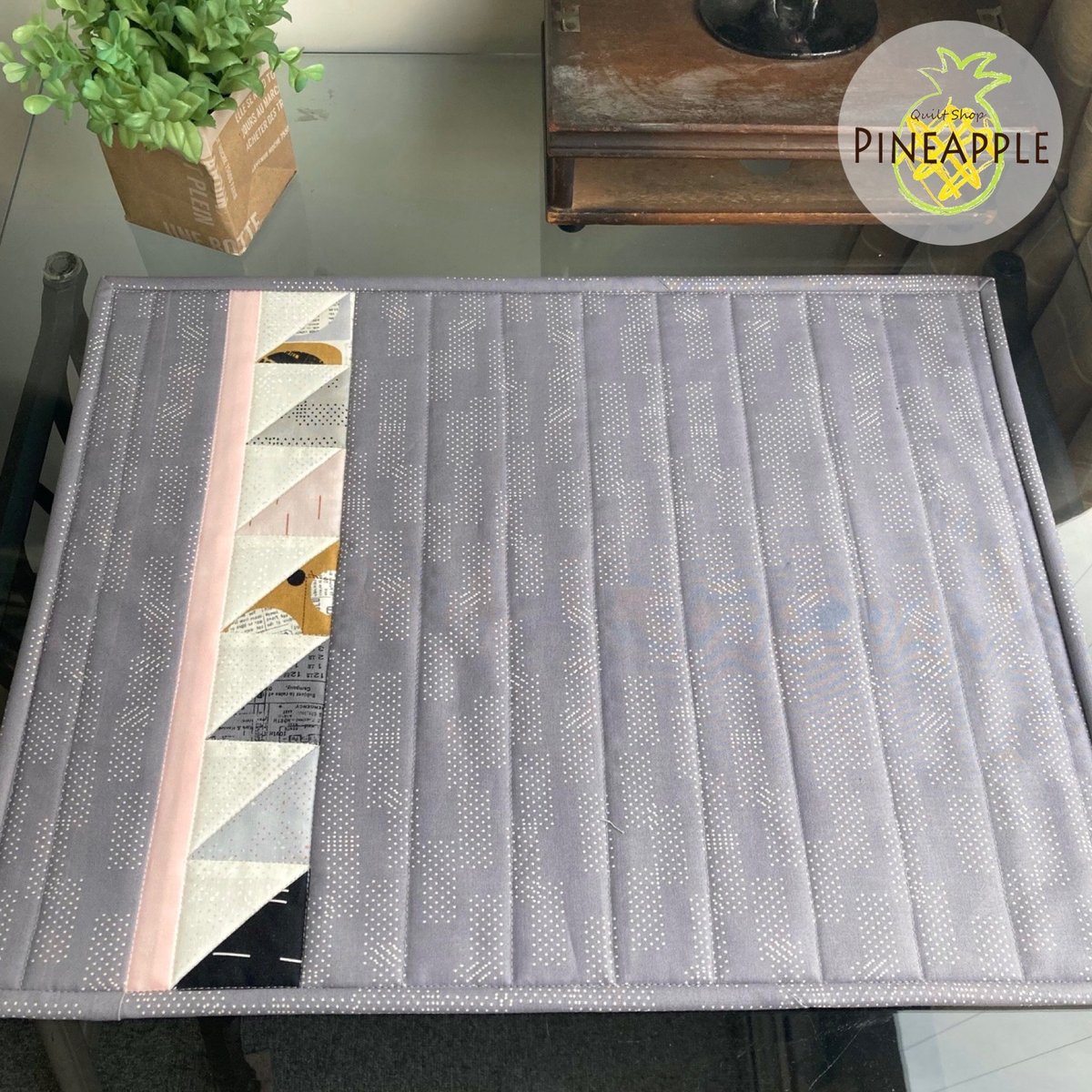 レシピ・ミシン】モダンなランチョンマット | ぱいなオンライン