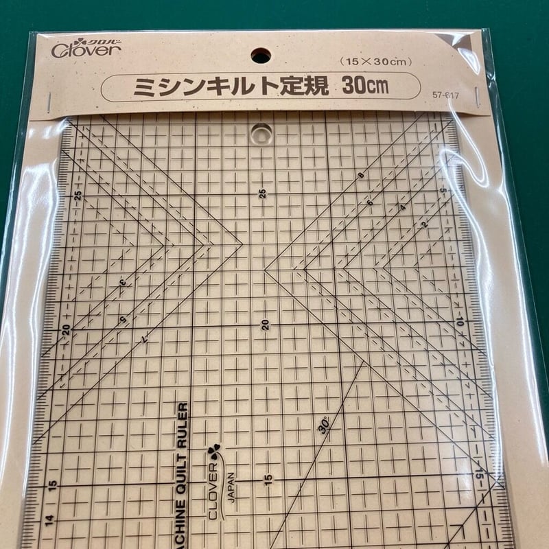 クロバー ミシンキルト定規 30cm 57-617 | ぱいなオンラインショップ