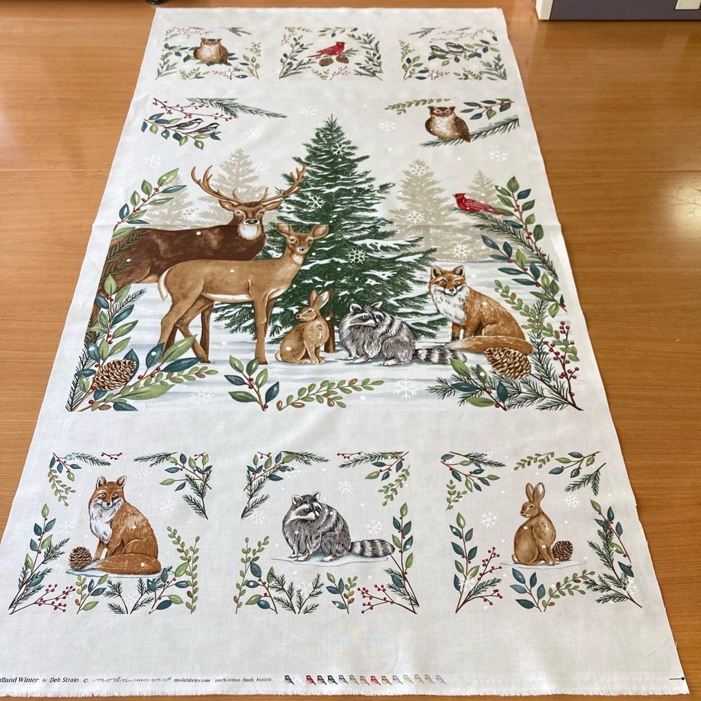 Woodland Winter 56099-11 パネル生地 | ぱいなオンライン Woodland Winter 56099-11 パネル生地 | ぱいなオンライン