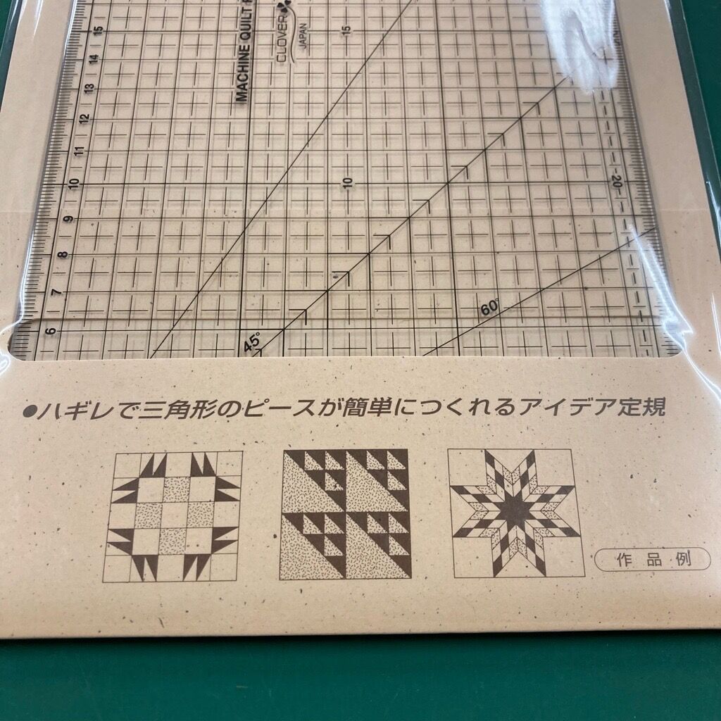 クロバー ミシンキルト定規 30cm 57-617 | ぱいなオンライン