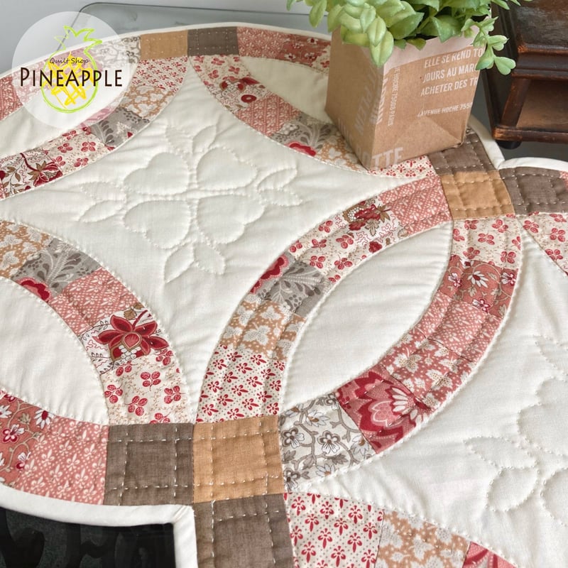 キルト制作キット（手縫い用) - ダブルウエディングリング