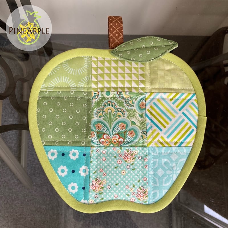 レシピ・ミシン】リンゴのポットマット | ぱいなオンラインショップ by