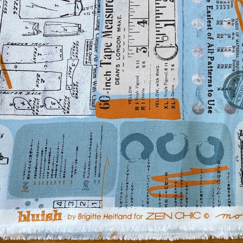 Bluish 1820-13 | ぱいなオンラインショップ by Quilt Shop PIN