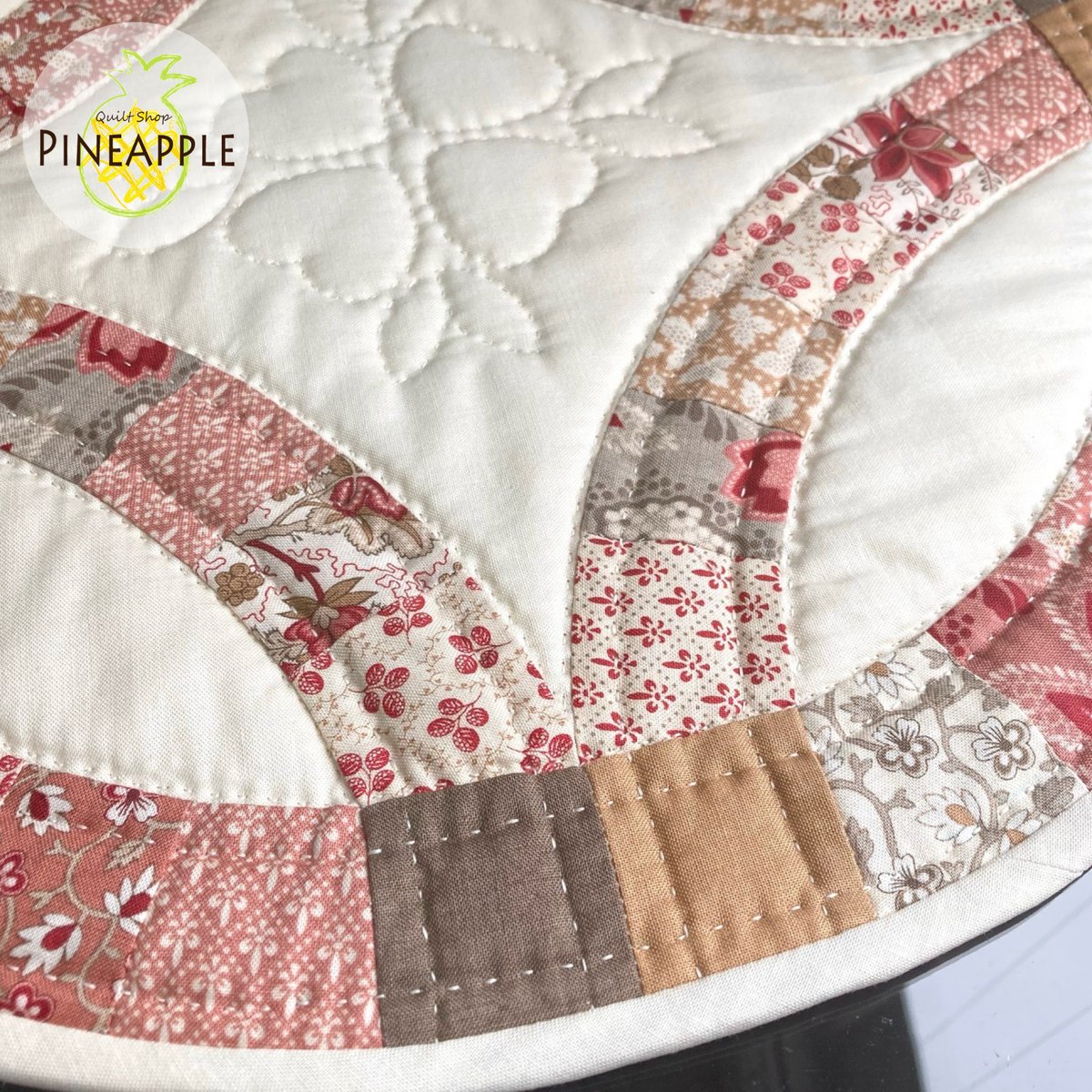 アンティークキルト✴︎ウェディングキルト8の字 アンティークキルト✴︎ウェディングキルト8の字 キルト制作キット