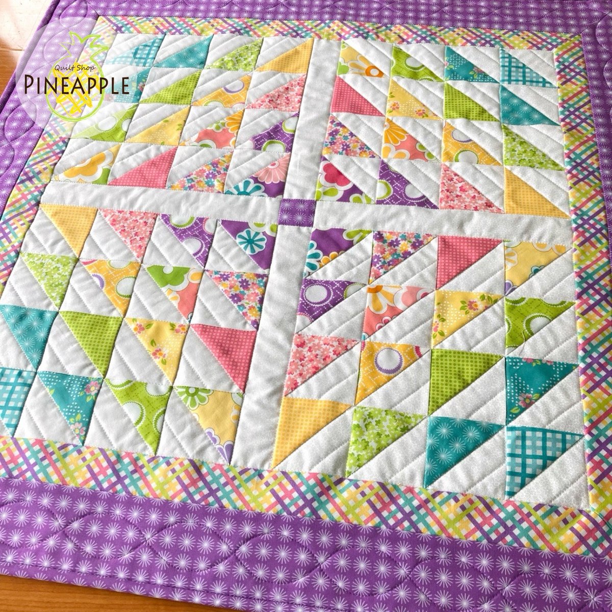 レシピ・ミシン】スプラッシュのキルトタペストリー | ぱいな