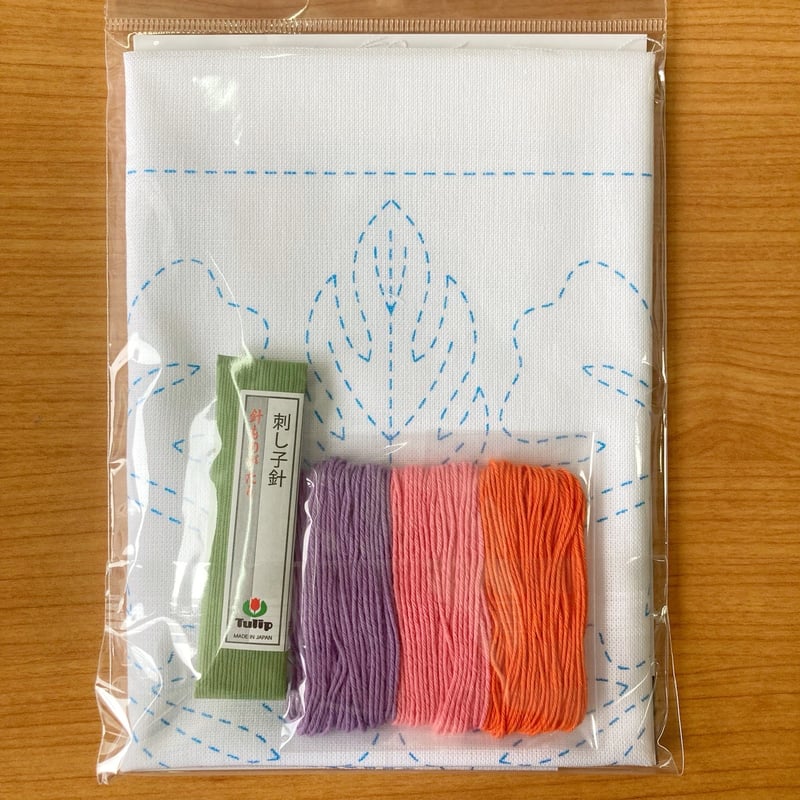 刺し子のキット Hawaii／ハイビスカス | ぱいなオンライン