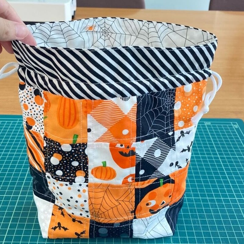 レシピ・ミシン】ミニチャームパックで作る巾着袋 | ぱいな