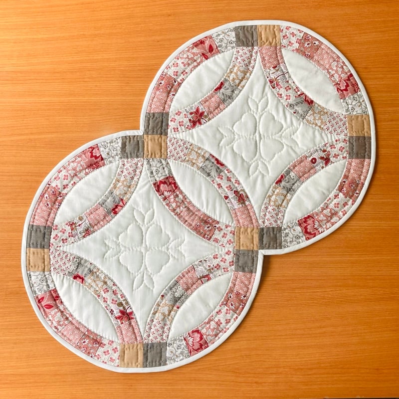 キルト制作キット（手縫い用) - ダブルウエディングリング