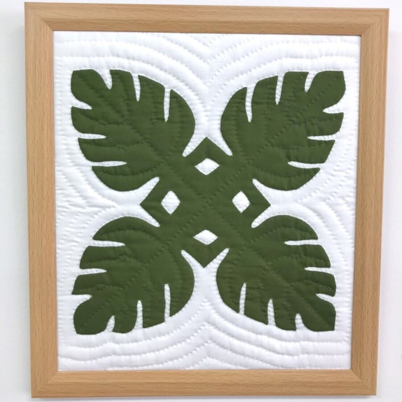 【ほそまき】ハワイアンキルトのタペストリー、カバー（手縫い） ほそまき様専用】ハワイアンキルトのタペストリー、カバー（手縫い）