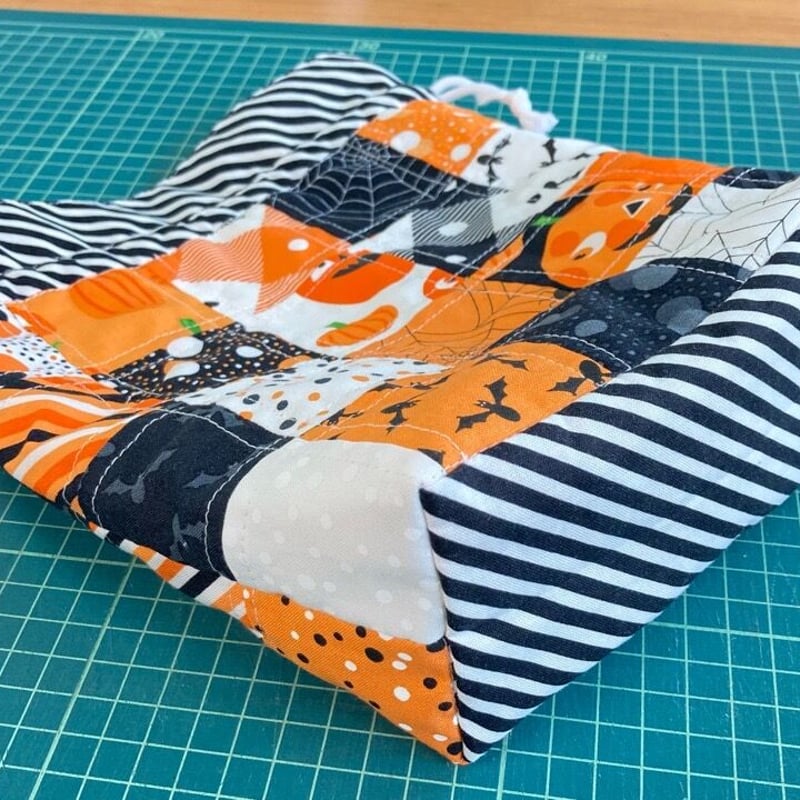 レシピ・ミシン】ミニチャームパックで作る巾着袋 | ぱいな