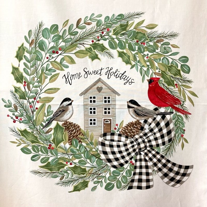 パネル生地271ウエディング約17.5㎝×12.5㎝