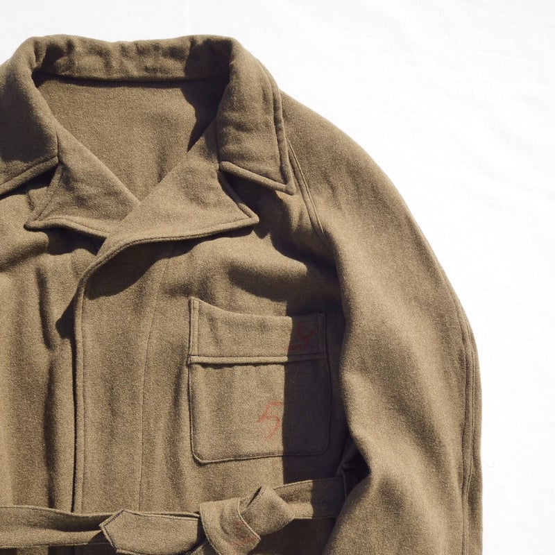 60s Italian Army Wool Liner Coat