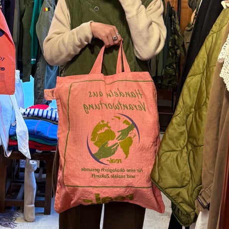 [Over dyed] EURO companies cotton bag