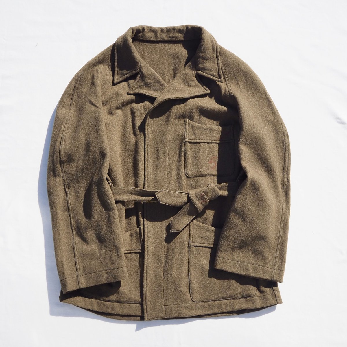 Italian military 60's wool gown jacket