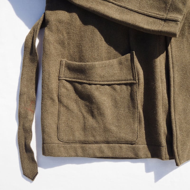 Italian military 60's wool gown jacket | kosaji