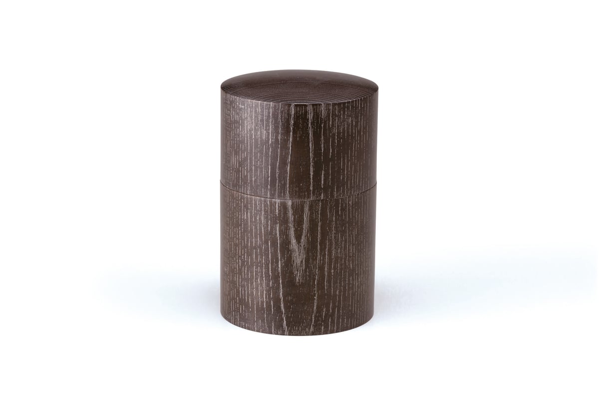 SX-0645 欅 共木茶筒 黒摺 PLATINUM 山中塗 嘉匠菴 | 嘉匠菴 STORE SX-0645 欅 共木茶筒 黒摺 PLATINUM 山中塗 嘉匠菴 | 嘉匠菴 STORE