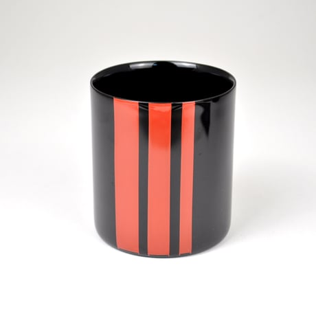 SR-1193　 荒川文彦作　線文マグカップ　ピンク