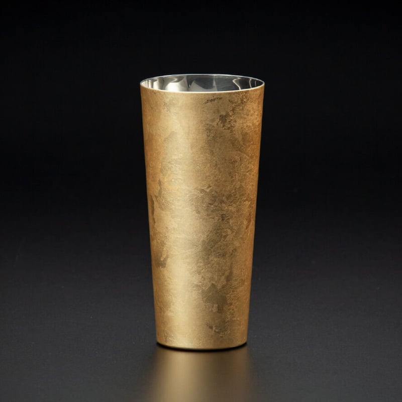 漆磨カップ 二重構造 箔衣シリーズ ピルスナー SCW-P801 | 嘉匠菴 STORE