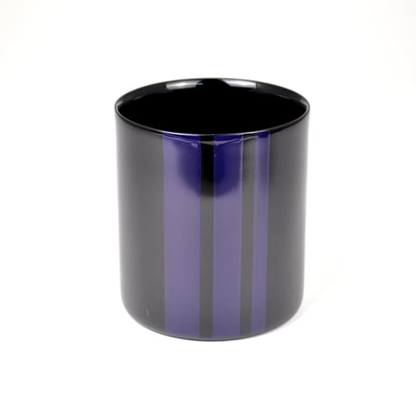 SR-1195　 荒川文彦作　線文マグカップ　ブルー